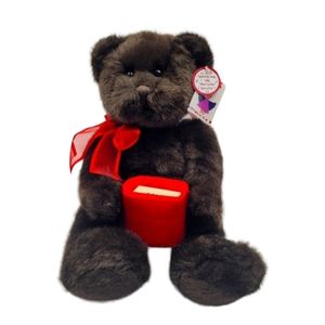 Vintage Gund Zales Make a Wish Chocolate Bear